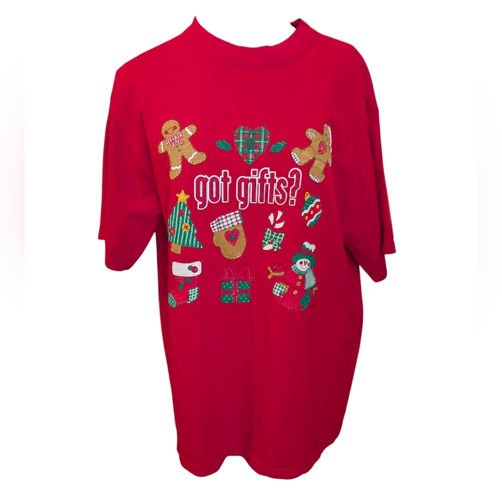 90s Vintage Air Waves Christmas Got Gifts Holiday Graphics T-shirt